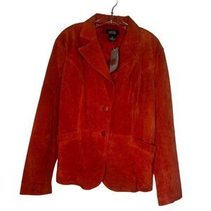 Mark Alan‎ Suede Blazer nwt